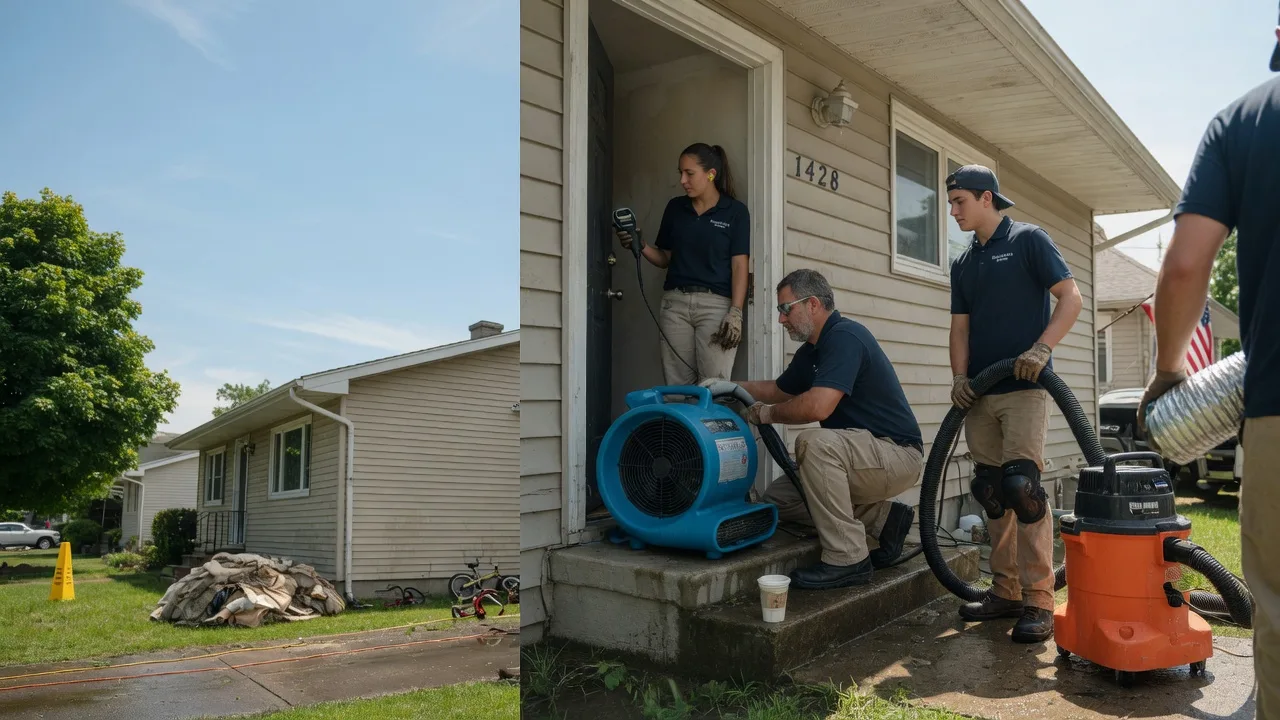 Water Damage Restoration in New Athens, IL near me